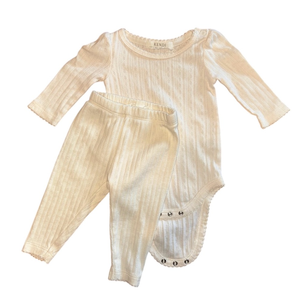 Pointelle Kendi/Colored Organics Set